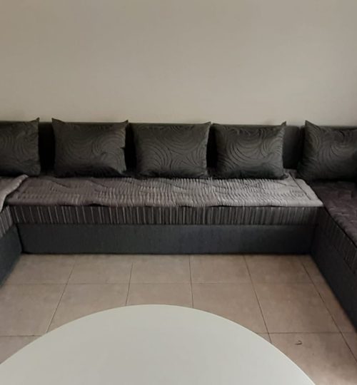 sofa gris