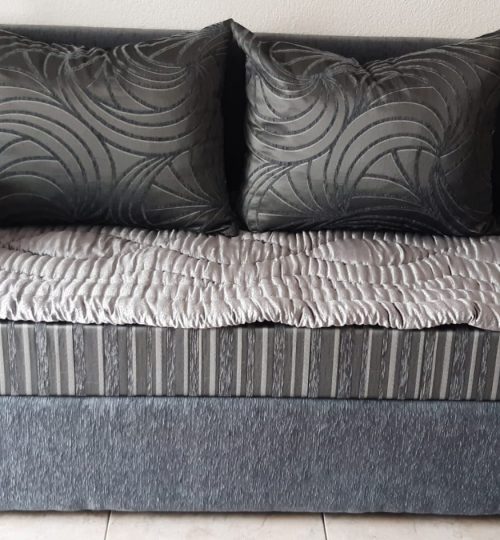 sofa gris