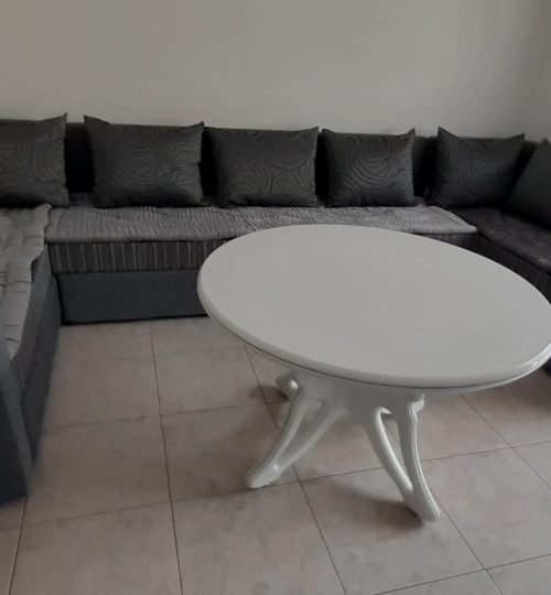 sofa gris estilo arabe